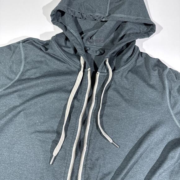 Vuori VW268 Halo Performance Hoodie Women's S Deep-Green Zip Sweatshirt READ - Picture 3 of 9